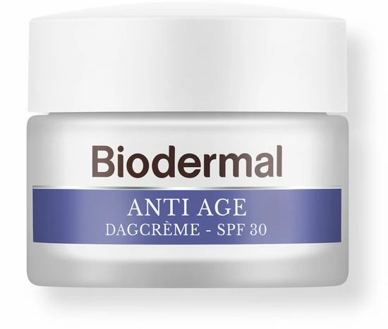 Biodermal Anti Age Dagcr Me - SPF30 - Dagcr Me Met Hyaluronzuur En Vitamine C Tegen Huidveroudering - 50ml 1 Biodermal Anti Age Dagcr Me - SPF30 - Dagcr Me Met Hyaluronzuur En Vitamine C Tegen Huidveroudering - 50ml