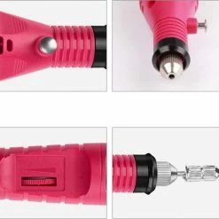 Elektrische Nagelvijl | Polijststift | Nagel Boor Kit | Pedicure Nail Art | Nagelfrees | 6 Bitjes | Ook Voor Nepnagels | Nagelstad -Givenchy-winkel 550x484 1