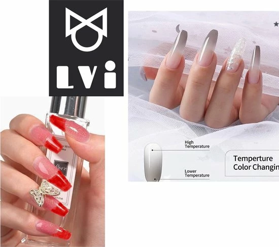 Elvi Polygel Starterskit - Complete Set Inc. USB UV/Led Mini Lamp-Nagelverlenging- Polygel 6 X 15g Perfecte Kleuren Roze - Polyacryl UV Nagellak-Quick Extension Temperature Color Changing UV Gel Pink 5 Elvi Polygel Starterskit - Complete Set Inc. USB UV/Led Mini Lamp-Nagelverlenging- Polygel 6 X 15g Perfecte Kleuren Roze - Polyacryl UV Nagellak-Quick Extension Temperature Color Changing UV Gel Pink - Afbeelding 5