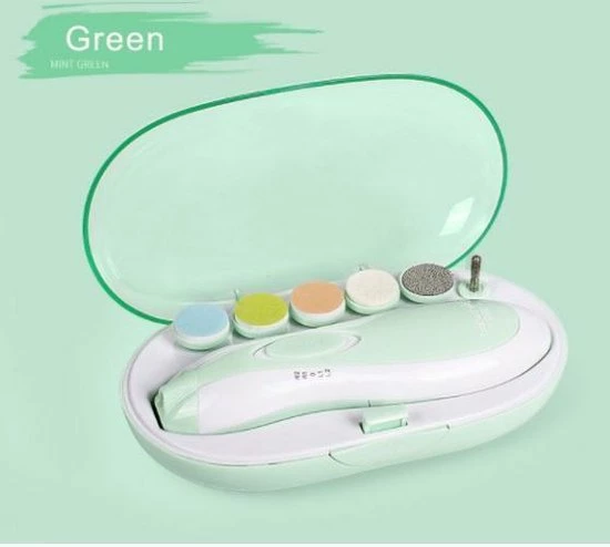 Merkloos Nagelvijl Set - Nagel Vijl Set - Electrische Baby Nagel Vijl - Veilig Nagels Verzorgen Met LED Licht For Baby, Peuter, Kinderen En Volwassenen - Met 6 Verschillende Vijlen En Verstelbare Snelheden 8 Merkloos Nagelvijl Set - Nagel Vijl Set - Electrische Baby Nagel Vijl - Veilig Nagels Verzorgen Met LED Licht For Baby, Peuter, Kinderen En Volwassenen - Met 6 Verschillende Vijlen En Verstelbare Snelheden - Afbeelding 8