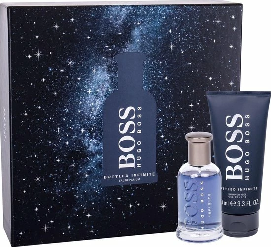 Hugo Boss Bottled Infinite Giftset - 50 Ml Eau De Parfum Spray + 100 Ml Showergel - Cadeauset Voor Heren 2 Hugo Boss Bottled Infinite Giftset - 50 Ml Eau De Parfum Spray + 100 Ml Showergel - Cadeauset Voor Heren - Afbeelding 2