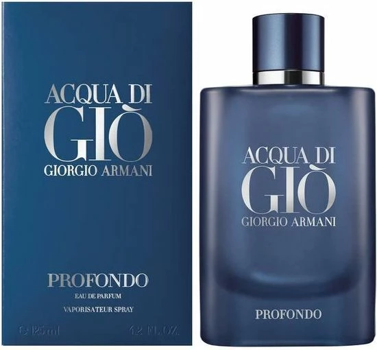 Giorgio Armani Acqua Di Gi Profondo 125 Ml - Eau De Parfum - Herenparfum 5 Giorgio Armani Acqua Di Gi Profondo 125 Ml - Eau De Parfum - Herenparfum - Afbeelding 5