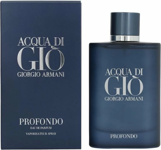 Giorgio Armani Acqua Di Gi Profondo 125 Ml - Eau De Parfum - Herenparfum 3 Giorgio Armani Acqua Di Gi Profondo 125 Ml - Eau De Parfum - Herenparfum - Afbeelding 3