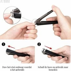 YUBBI™ Premium Nagelknipper Set - Nageltang - Pedicure - Teennagels - Vingernagels - Teennagelknipper - Nagelschaar - Nail Clipper -Givenchy-winkel 550x518 10