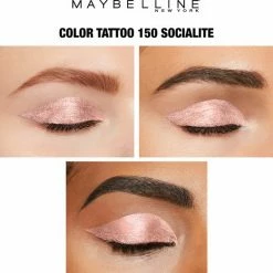 Maybelline Eye Studio Color Tattoo 24H Cream Oogschaduw - 150 Socialite - Roze 16 Maybelline Eye Studio Color Tattoo 24H Cream Oogschaduw - 150 Socialite - Roze -Givenchy-winkel 550x522 5