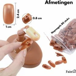 Fain Oefenhand Voor Nagels Nail Trainer Vinger All-in-1 Set Incl. 80 Kunstnagels Nail Art Nagel Set Nail Trainer Hand 16 Fain Oefenhand Voor Nagels Nail Trainer Vinger All-in-1 Set Incl. 80 Kunstnagels Nail Art Nagel Set Nail Trainer Hand -Givenchy-winkel 550x529 4