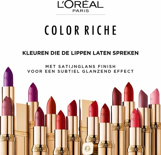 L?Or?al Paris L Or Al Paris Color Riche Lippenstift - 303 Rose Tendre 6 L?Or?al Paris L Or Al Paris Color Riche Lippenstift - 303 Rose Tendre - Afbeelding 6