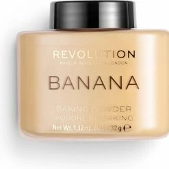 Makeup Revolution Loose Baking Powder - Banana - Banana Poeder