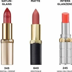 L?Or?al Paris L'Or Al Paris Color Riche Matte Lippenstift - 346 Red Perfecto -Givenchy-winkel 550x532 2
