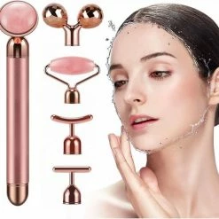 Glamour Care - 5-in-1 Elektrische Jade Roller - Rose Gold 10 Glamour Care - 5-in-1 Elektrische Jade Roller - Rose Gold -Givenchy-winkel 550x532 7