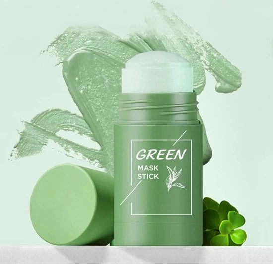 Jinius Green Mask Stick Green Tea Stick Gezichtsmasker Gezichtsverzorging - Mee-eters Verwijderen Acne Verwijderen Natuurlijk Product 4 Jinius Green Mask Stick Green Tea Stick Gezichtsmasker Gezichtsverzorging - Mee-eters Verwijderen Acne Verwijderen Natuurlijk Product - Afbeelding 4