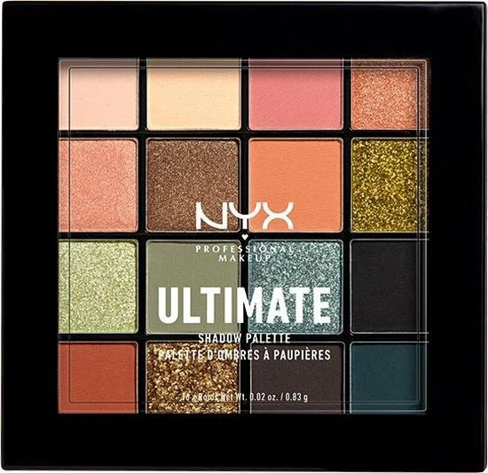 NYX Professional Makeup Ultimate Shadow Palette Ultimate Utopia - UUSP01W Utopia - Oogschaduw - 40x 1 Gr 1 NYX Professional Makeup Ultimate Shadow Palette Ultimate Utopia - UUSP01W Utopia - Oogschaduw - 40x 1 Gr