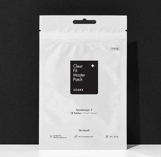 Merkloos COSRX Ultra-Thin Acne Clear Fit Face Skin Patches - Extra Dun & Transparant - Master Package Set 4 Packs Of 18 Patches 7 Merkloos COSRX Ultra-Thin Acne Clear Fit Face Skin Patches - Extra Dun & Transparant - Master Package Set 4 Packs Of 18 Patches - Afbeelding 7