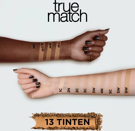 L’Oréal Paris - True Match Poeder - 5D/W - Matterend Gezichtspoeder Met Een Natuurlijke Dekking - 9 Gr. 4 L’Oréal Paris - True Match Poeder - 5D/W - Matterend Gezichtspoeder Met Een Natuurlijke Dekking - 9 Gr. - Afbeelding 4