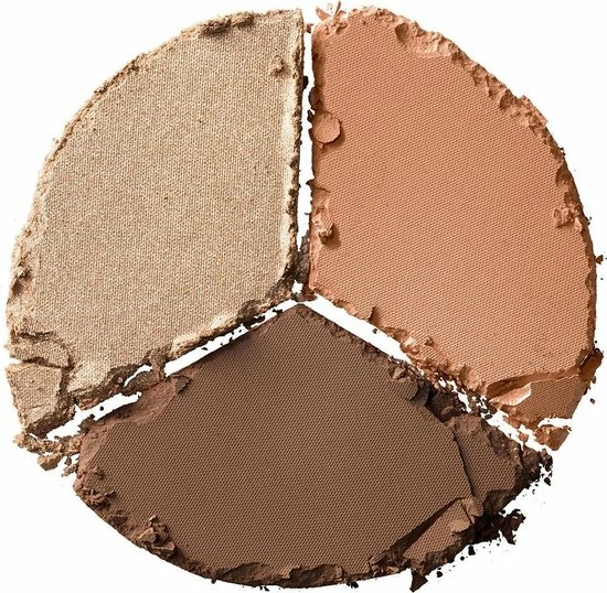 NYX Professional Makeup 3 Steps To Sculpt Face Sculpting Palette - Light 3STS02 - Highlighter En Contouring Make-up - 15 Gr 4 NYX Professional Makeup 3 Steps To Sculpt Face Sculpting Palette - Light 3STS02 - Highlighter En Contouring Make-up - 15 Gr - Afbeelding 4