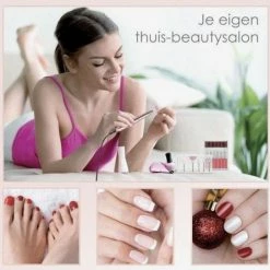 Zigla Elektrische Nagelvijl - Nagelfrees- Manicure En Pedicure Set - 6 Schuurrolletjes - 11 Opzetstukken - Ros /Goud - Vernieuwd -Givenchy-winkel 550x543 2