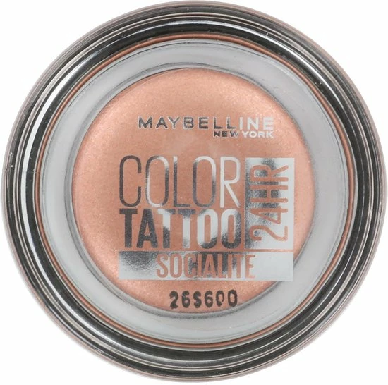 Maybelline Eye Studio Color Tattoo 24H Cream Oogschaduw - 150 Socialite - Roze 1 Maybelline Eye Studio Color Tattoo 24H Cream Oogschaduw - 150 Socialite - Roze