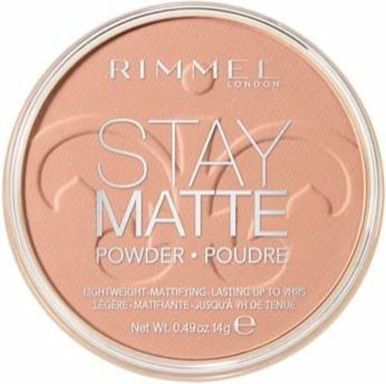 Rimmel London Stay Matte Pressed Powder - 008 Cashmere 12 Rimmel London Stay Matte Pressed Powder - 008 Cashmere - Afbeelding 12