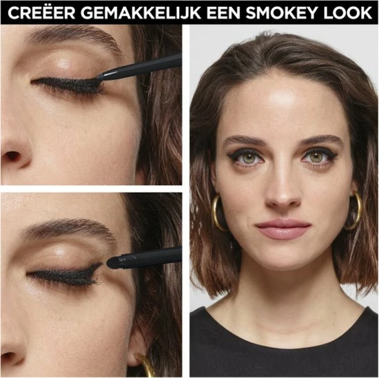 L?Or?al Paris L'Or Al Infallible Gel Automatic Eyeliner - 001 Intense Black 4 L?Or?al Paris L'Or Al Infallible Gel Automatic Eyeliner - 001 Intense Black - Afbeelding 4