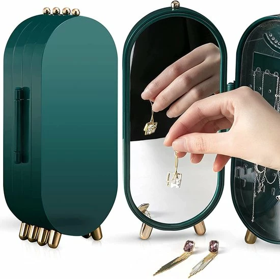 PIXMY Video & Photo PIXMY - Groen - Sieradenhouder - Oorbellenrekje - Sieradenrekje - Sieraden Organizer - Sieraden Doos - Sieraden Opbergen 9 PIXMY Video & Photo PIXMY - Groen - Sieradenhouder - Oorbellenrekje - Sieradenrekje - Sieraden Organizer - Sieraden Doos - Sieraden Opbergen - Afbeelding 9