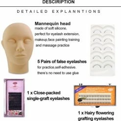 Lashes & More | Wimperextensions Starters Pakket | Oefenset Voor Beginnend Wimperstylist | Lash Kit -Givenchy-winkel 550x550 1004