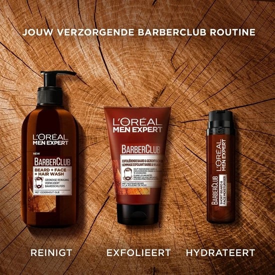 L?Or?al Paris Men Expert L Or Al Paris Men Expert Barber Club Exfoli Rende Baard & Gezichtsscrub - 100 Ml 6 L?Or?al Paris Men Expert L Or Al Paris Men Expert Barber Club Exfoli Rende Baard & Gezichtsscrub - 100 Ml - Afbeelding 6