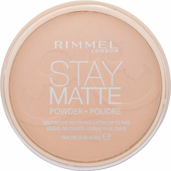 Rimmel London Stay Matte Pressed Powder - 008 Cashmere 10 Rimmel London Stay Matte Pressed Powder - 008 Cashmere - Afbeelding 10