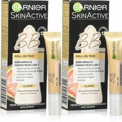 Garnier Skin Active BB Cream Oogroller 5-IN-1 LIGHT (2 STUKS)