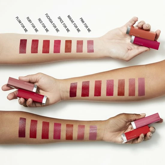 Maybelline Color Sensational Made For All Lippenstift - 379 Fuchsia For Me - Roze - Glanzend 7 Maybelline Color Sensational Made For All Lippenstift - 379 Fuchsia For Me - Roze - Glanzend - Afbeelding 7