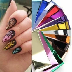 Set Van 50 X Transfer Nail Art Folie - Holografisch - Nagel Foil / Transferfolie - Nagelstickers - Nail Art Sparkolia -Givenchy-winkel 550x550 22