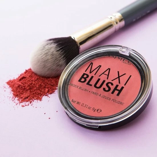 Rimmel London Maxi Blush - 001 Third Base 3 Rimmel London Maxi Blush - 001 Third Base - Afbeelding 3