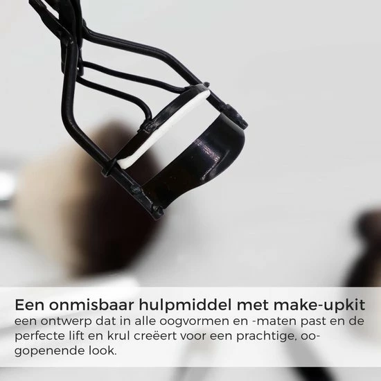Allures Professionele Wimperkruller Met 3 Siliconen Pads - Zwart 4 Allures Professionele Wimperkruller Met 3 Siliconen Pads - Zwart - Afbeelding 4