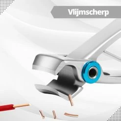 AdroitGoods Nagelknipper Set - Nageltang - Nagelschaar - Kalknagels - Teennagel - Pedicure - Incl. Nagelvijl - Grijs -Givenchy-winkel 550x550 282