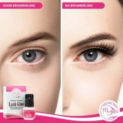 MURLEY'S Wimperlijm- Wimperextensions Lijm - Lash Glue - Zwart - Eenmalig Aanbrengen Voor Wekenlang Plezier - Perfecte Wimpers -Givenchy-winkel 550x550 305