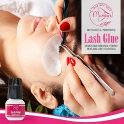 MURLEY'S Wimperlijm- Wimperextensions Lijm - Lash Glue - Zwart - Eenmalig Aanbrengen Voor Wekenlang Plezier - Perfecte Wimpers -Givenchy-winkel 550x550 307