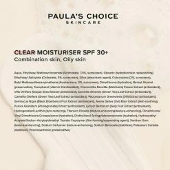 Paula's Choice Clear Dagcr Me SPF 30 - Gecombineerde, Vette & Acne Huid - 60 Ml -Givenchy-winkel 550x550 343