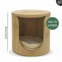 Bamboozy Losse Bamboehouder Voor Wasbare Wattenschijfjes Herbruikbare Wattenschijfjes Houder - Wattenschijfjeshouder - Bamboe Wattenschijfjeshouder 12 Bamboozy Losse Bamboehouder Voor Wasbare Wattenschijfjes Herbruikbare Wattenschijfjes Houder - Wattenschijfjeshouder - Bamboe Wattenschijfjeshouder -Givenchy-winkel 550x550 4
