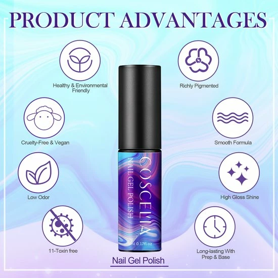 Royala M4X. - Gellak Starterspakket 15 Kleuren - Topcoat Basecoat - Gelpolish Set - Gellak - Gellak Set - UV LED Lamp 36W - Manicure - Nagellak - Nail Art - 15 Kleuren Gel Polish - Nagellakset - Gellakset 3 Royala M4X. - Gellak Starterspakket 15 Kleuren - Topcoat Basecoat - Gelpolish Set - Gellak - Gellak Set - UV LED Lamp 36W - Manicure - Nagellak - Nail Art - 15 Kleuren Gel Polish - Nagellakset - Gellakset - Afbeelding 3