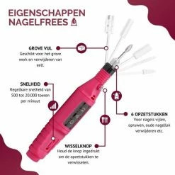 Royala - Manicure & Pedicure Set Elektrische Nagelvijl Nagelfrees - Nail Drill - Geschikt Voor Natuurlijke Nagels - Nepnagels - Gellak - Gelnagels - Acrylnagels - 6 Opzetstukken - Rood 16 Royala - Manicure & Pedicure Set Elektrische Nagelvijl Nagelfrees - Nail Drill - Geschikt Voor Natuurlijke Nagels - Nepnagels - Gellak - Gelnagels - Acrylnagels - 6 Opzetstukken - Rood -Givenchy-winkel 550x550 488