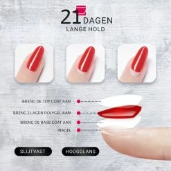 Miss Jules - 6-Delige Gellak Starterspakket - Nagellak - Kleur Rood, Wit & Glitter - Glanzend & Dekkend Resultaat 21 Miss Jules - 6-Delige Gellak Starterspakket - Nagellak - Kleur Rood, Wit & Glitter - Glanzend & Dekkend Resultaat -Givenchy-winkel 550x550 537