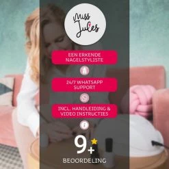 Miss Jules - 6-Delige Gellak Starterspakket - Nagellak - Kleur Roze, Grijs & Glitter - Glanzend & Dekkend Resultaat 14 Miss Jules - 6-Delige Gellak Starterspakket - Nagellak - Kleur Roze, Grijs & Glitter - Glanzend & Dekkend Resultaat -Givenchy-winkel 550x550 551