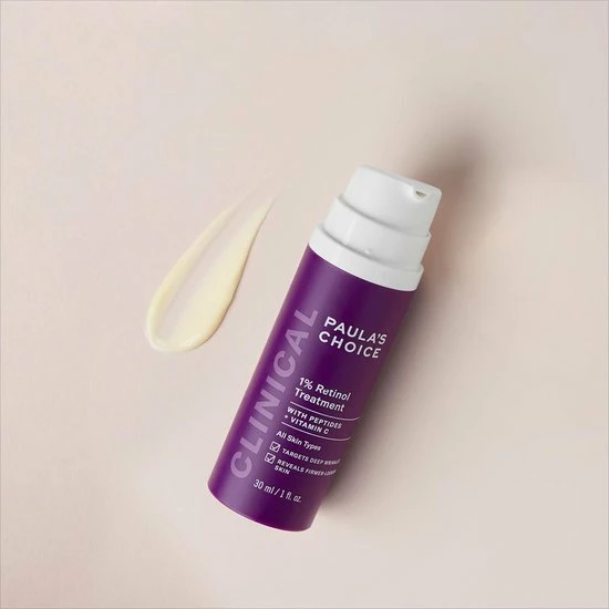 Paula's Choice Clinical 1% Retinol Treatment - Vitamine A Serum - Alle Huidtypen - 30 Ml 4 Paula's Choice Clinical 1% Retinol Treatment - Vitamine A Serum - Alle Huidtypen - 30 Ml - Afbeelding 4