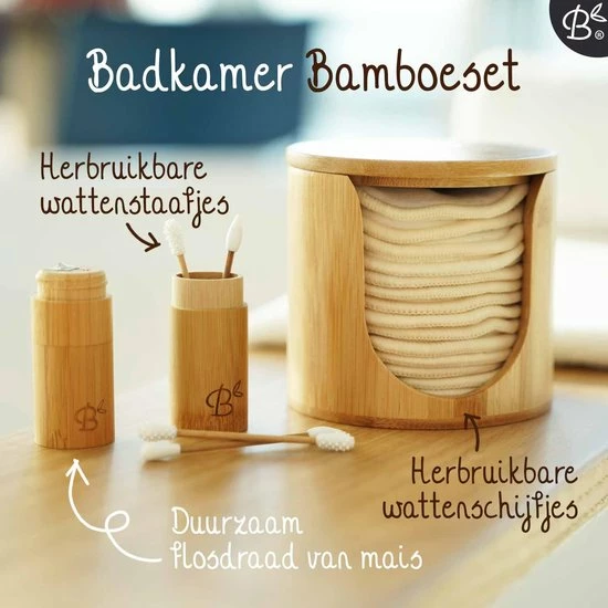 Bamboozy Losse Bamboehouder Voor Wasbare Wattenschijfjes Herbruikbare Wattenschijfjes Houder - Wattenschijfjeshouder - Bamboe Wattenschijfjeshouder 5 Bamboozy Losse Bamboehouder Voor Wasbare Wattenschijfjes Herbruikbare Wattenschijfjes Houder - Wattenschijfjeshouder - Bamboe Wattenschijfjeshouder - Afbeelding 5