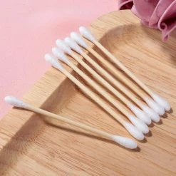 Merkloos Wattenstaafjes Hout - 200 Stuks X 4 - Houten Wattenstaafjes - Cotton Buds - Milieuvriendelijk - Afbreekbare Wattenstaafjes - Bamboe -Givenchy-winkel 550x550 621