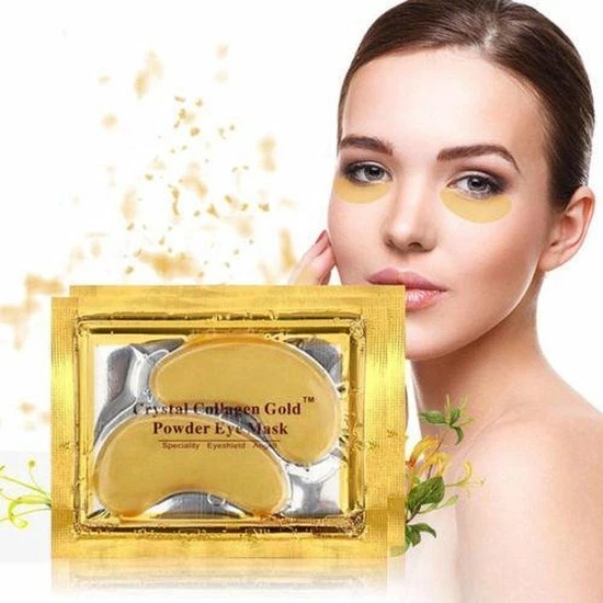 Heble? *** Collageen Oogmasker - Weg Met Wallen Onder De Ogen- Hydraterend - 24k Goud Oog Masker Met Collageen - 1 Paar - Van Heble *** 5 Heble? *** Collageen Oogmasker - Weg Met Wallen Onder De Ogen- Hydraterend - 24k Goud Oog Masker Met Collageen - 1 Paar - Van Heble *** - Afbeelding 5