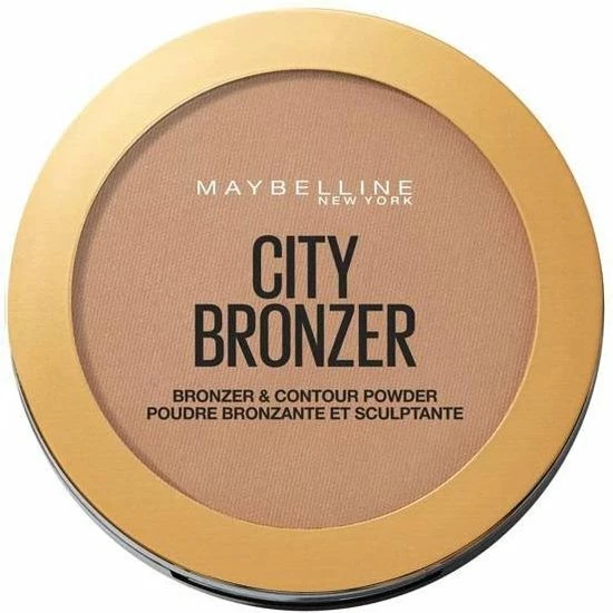 Maybelline City Bronzer Bronzer & Countour Powder - 250 Medium Warm - Bronzing En Contouring Poeder - 51,4 Gr. 14 Maybelline City Bronzer Bronzer & Countour Powder - 250 Medium Warm - Bronzing En Contouring Poeder - 51,4 Gr. - Afbeelding 14