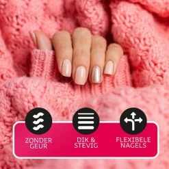 Miss Jules - 6-Delige Gellak Starterspakket - Nagellak - Kleur Roze & Glitter - Glanzend & Dekkend Resultaat -Givenchy-winkel 550x550 807