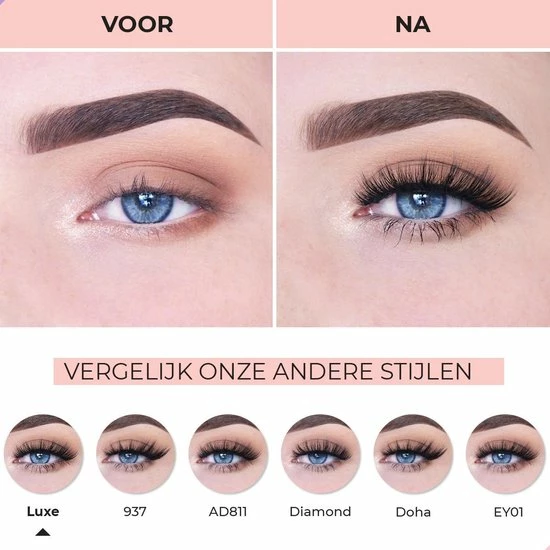 M5 Lashes M5 Magnetische Wimpers - Nepwimpers - Model: Luxe 9 M5 Lashes M5 Magnetische Wimpers - Nepwimpers - Model: Luxe - Afbeelding 9