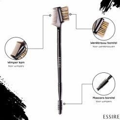 Essire Luxe Wenkbrauw Borstel - Wimperborstel - Wimperkam - 3-in-1 11 Essire Luxe Wenkbrauw Borstel - Wimperborstel - Wimperkam - 3-in-1 -Givenchy-winkel 550x550 878