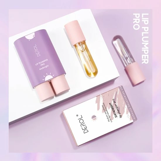 Derol Lip Plumper Dag En Nacht 2 Stuks - Lip Plumping - Lip Plumper - Lip Maximizer - Vollere Lippen - Lip Filler - Lip Gloss - Instant Effects Lip Plumper - 5.5ml 6 Derol Lip Plumper Dag En Nacht 2 Stuks - Lip Plumping - Lip Plumper - Lip Maximizer - Vollere Lippen - Lip Filler - Lip Gloss - Instant Effects Lip Plumper - 5.5ml - Afbeelding 6